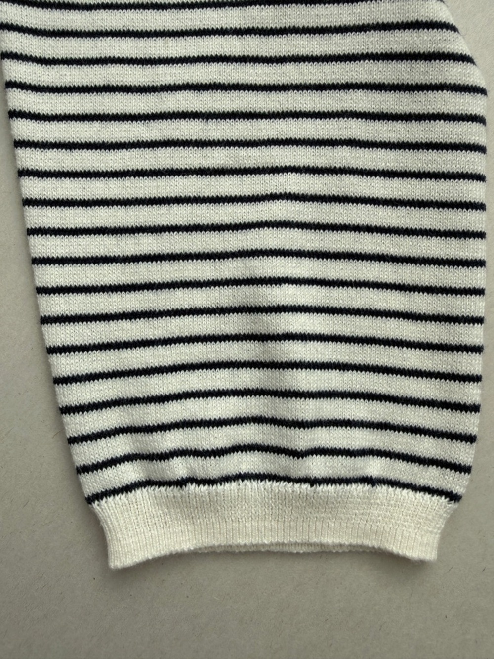Long Wharf Supply Co. Men’s SeaWell Striped Knit Henley Size M - Picture 8 of 10